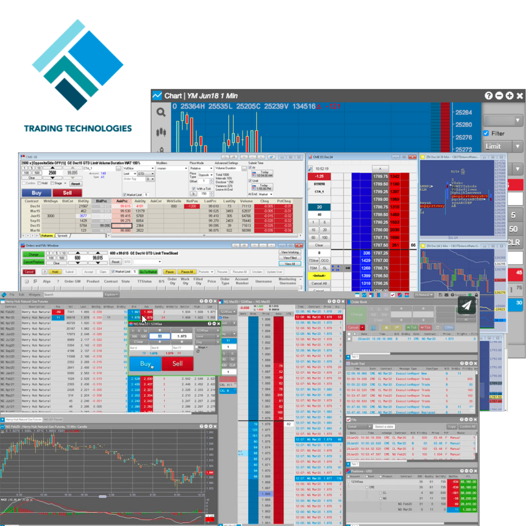 Trading Technologies offered by Blue Line Futures